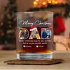 Custom Photo Merry Christmas Dad Family Whiskey Glass Gift For Dad HO82 894340