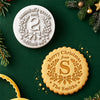Personalized Family Name Merry Christmas Cookie Stamp HA75 919630