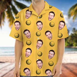 Custom Face Photo Hawaii Shirt Gift For Golf Lovers TH10 898189