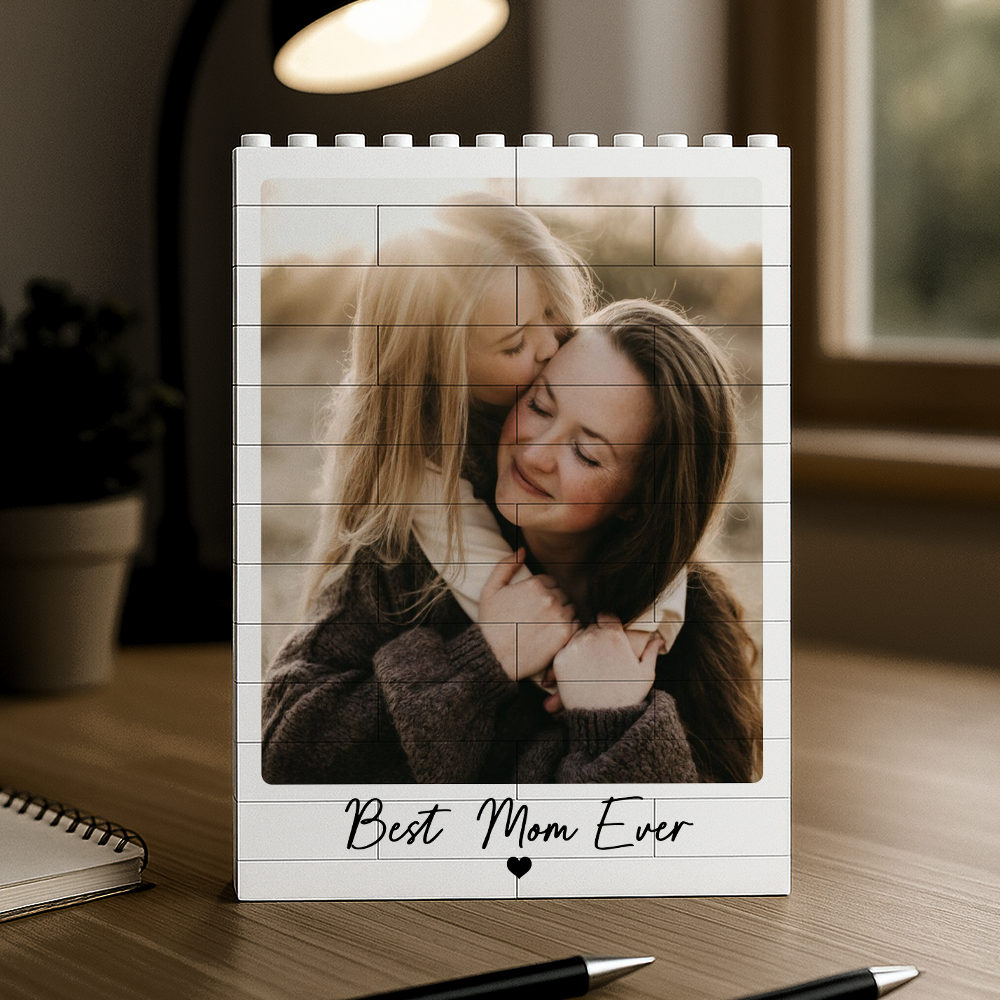 Custom Photo Best Mom Ever Building Brick Blocks CH07 910784