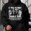Justice for Charlie Kirk - Prayers Up Charlie Dark Shirt HA75 64418