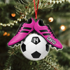 Personalized Soccer Acrylic Ornament, Christmas Tree Decoration for Soccer Players and Fans HA75 919380