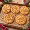 We Wish You a Merry Christmas - Personalized Family Name Christmas Cookie Stamp CH07 181064