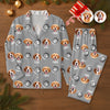Custom Dog Face And Paw - Personalized Custom 3D Inflated Effect Pajamas CH07 899696