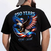 Patriotic Eagle and Flag 250 Years 1776-2026 Back Shirt CH07 911210