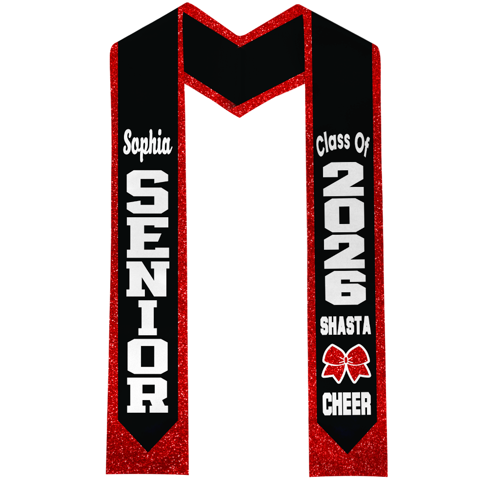 Personalized Senior Graduation Cheer Stole – Cheerleader Graduation Gift HA75 898884