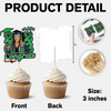 Custom Photo Congrats Class Of 2026 Cupcake Toppers HA75 920834