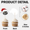 Custom Photo Cute Cat Cupcake Topper Christmas Gift For Cat Lovers TH10 894751