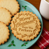 Personalized Family Name Merry Christmas Cookie Stamp HA75 922030
