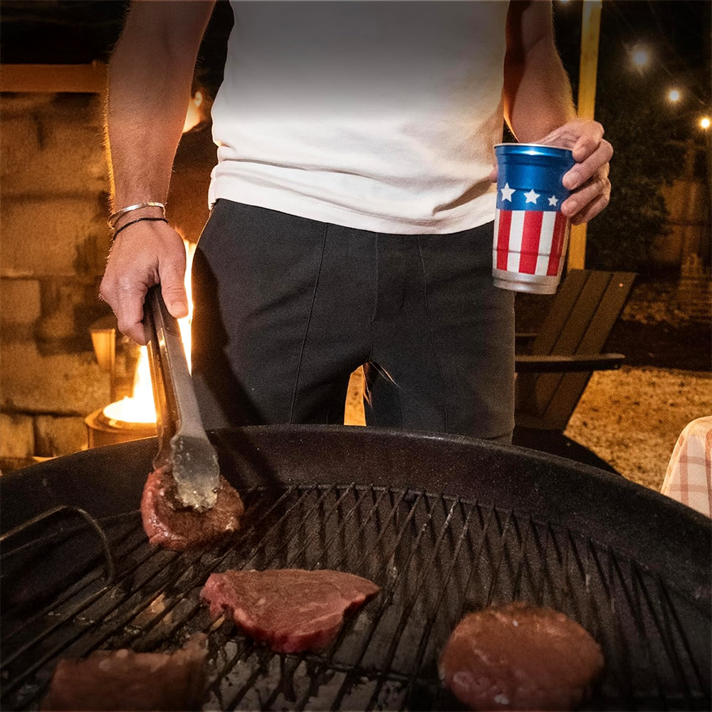 America's 250th Birthday Patriotic 20oz Reusable Aluminum Cups For Parties, Events LM32 899295