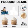 Custom Photo Graduation Cupcake Topper Class of 2026 College High School Graduation Gift HO82 901404
