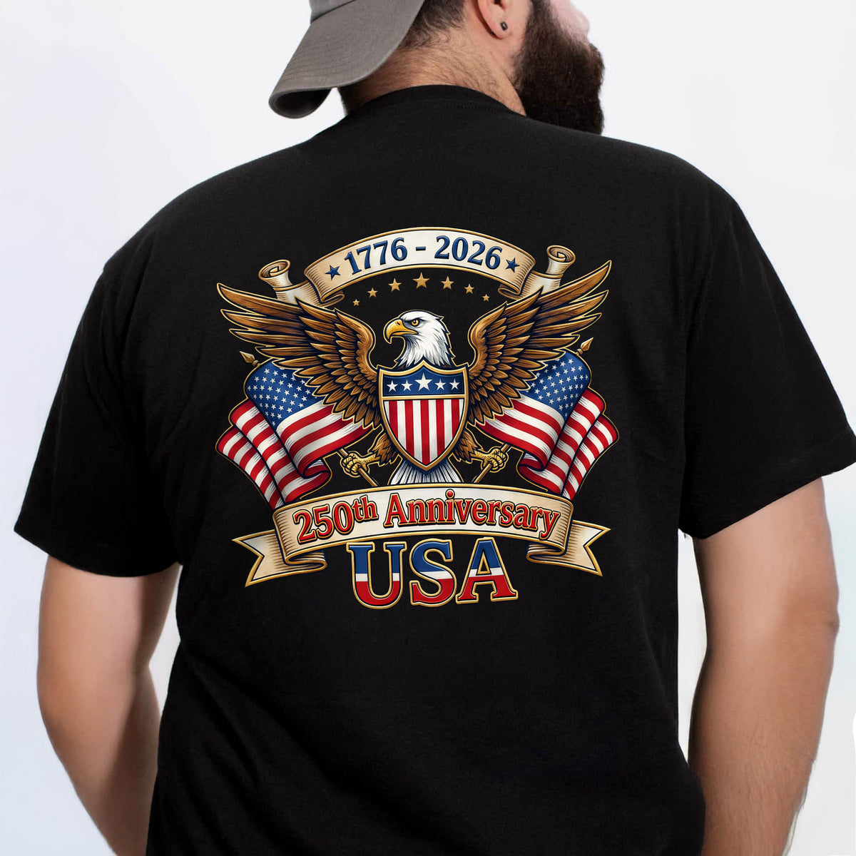 250th Anniversary USA 1776-2026 Back Shirt CH07 911066
