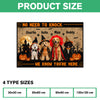 Custom Dog Cat Photo No Need To Knock We Know You're Here Halloween Doormat HO82 903222