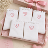 Custom Initial Embroidered Ruffle Socks, Bridesmaids Gift Matching Besties Sock CH07 180464