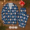 Custom Face Photo Best Dad Mom Ever Christmas Pajamas CH07 180892