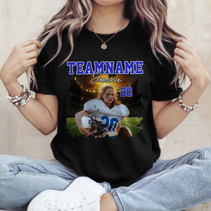 Custom Photo Bootleg Rap Tee Football Comfort Shirt CH07 899458