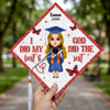 Personalized I Did My Best Graduation Cap Topper HO82 901566