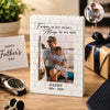 Custom Photo Forever In My Heart, Always By My Side Memorial Building Brick Block – Loss Of Dad Gift HA75 921380