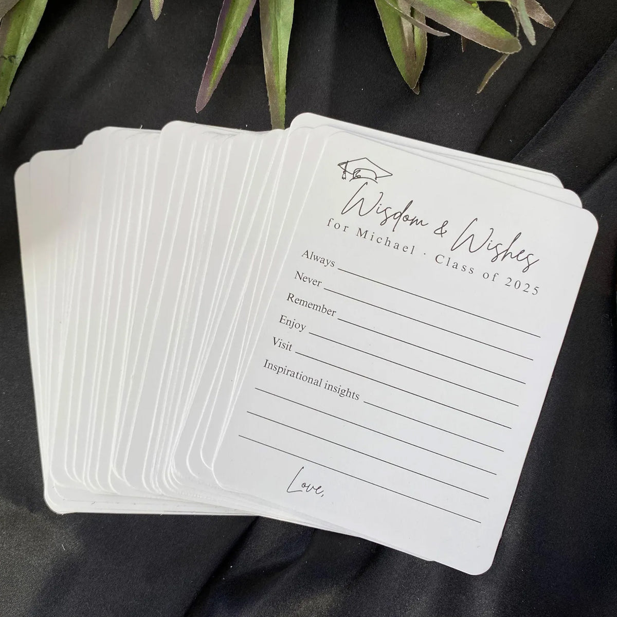 Wisdom & Wishes Printed Graduation Advice Cards HO82 902230