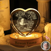 Custom Photo Memorial Engraved Crystal Photo With Light TH10 898241