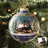 Custom Dog Cat Photo Acrylic Ornament Christmas Gift For Dog Cat Lovers HA75 898378