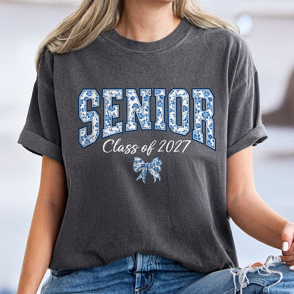 Senior Class Of 2027 Comfort Shirt For Seniors & Family, Graduation Gift TH10 170629