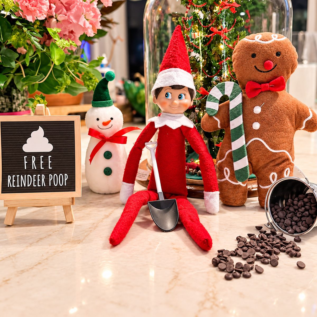 Elf Reindeer Poop Props, Christmas Elf Accessory HA75 919554