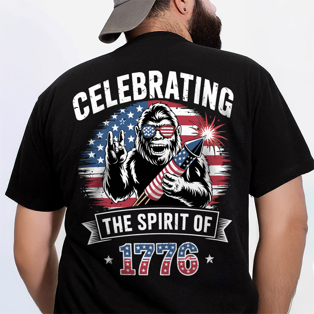 250 Years America Semiquincentennial 4th of July 2026 Back Side Dark Shirt CH07 896764