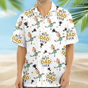 Custom Photo Best Dad Ever Family Hawaii Shirt TH10 892827