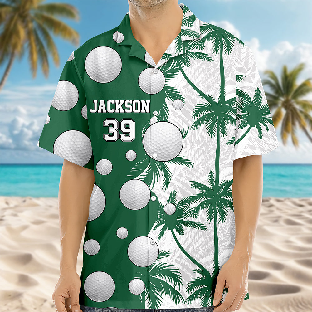 Personalized Name Tropical Summer Beach Hawaii Shirt For Sport Lovers LM32 893683