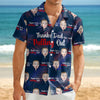 Custom Photo Thanks Dad For Not Pulling Out Hawaiian Shirt Gift For Dad HO82 894148