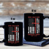 One Nation Under God Est. 1776 Black Mug LM32 895451