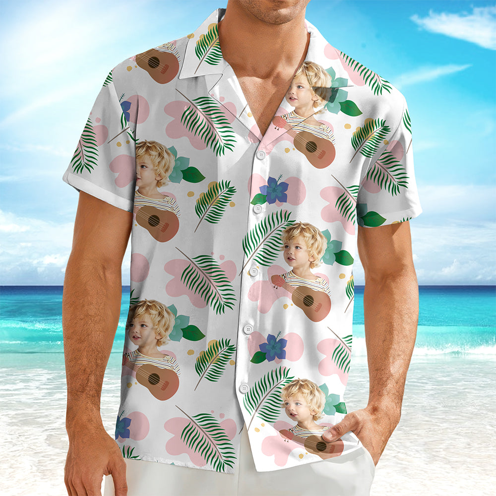 Custom Photo Funny Face Aloha Hawaii Shirt TH10 892745