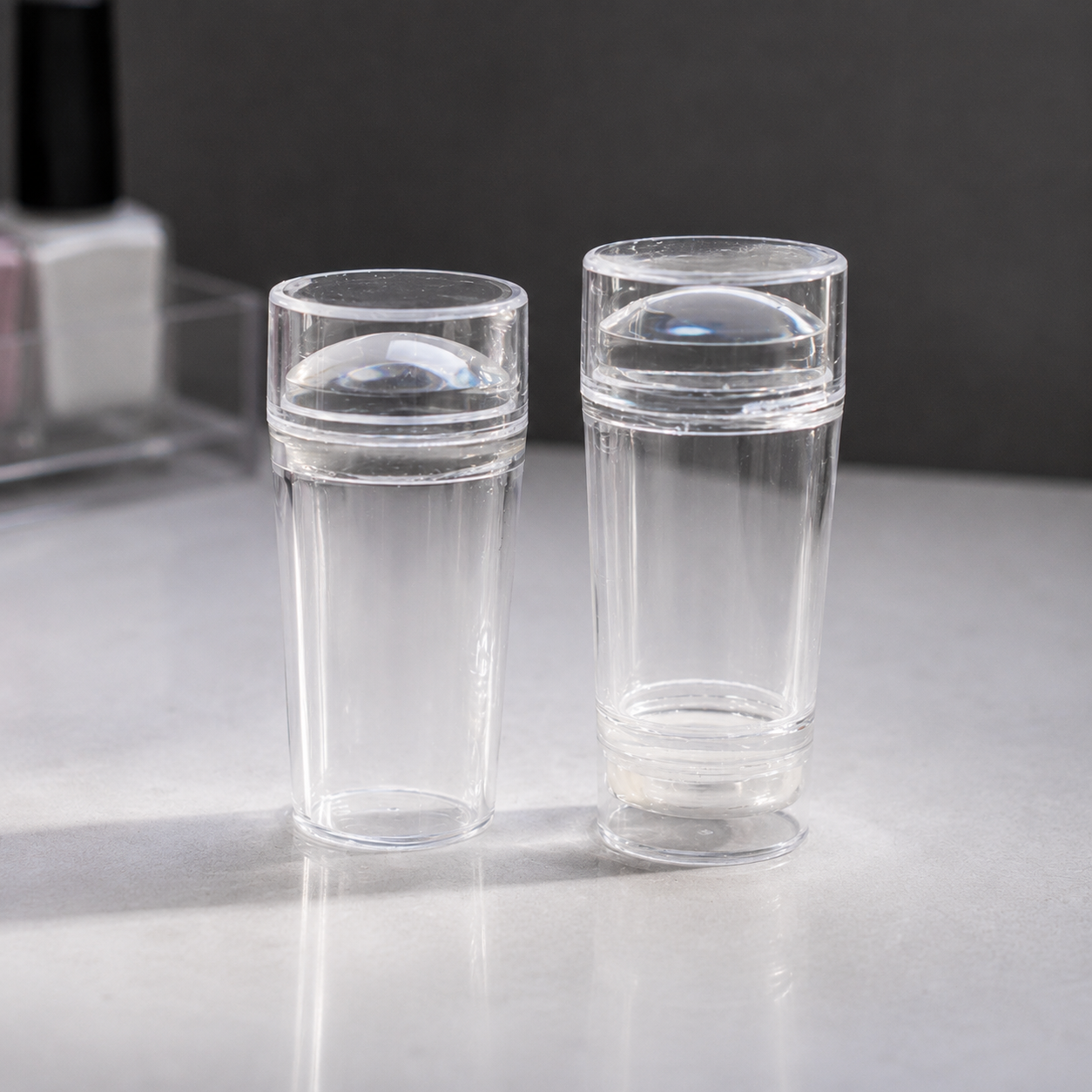 Clear Nail Stamper - Transparent Jelly Nail Stamping Tool LM32 669151