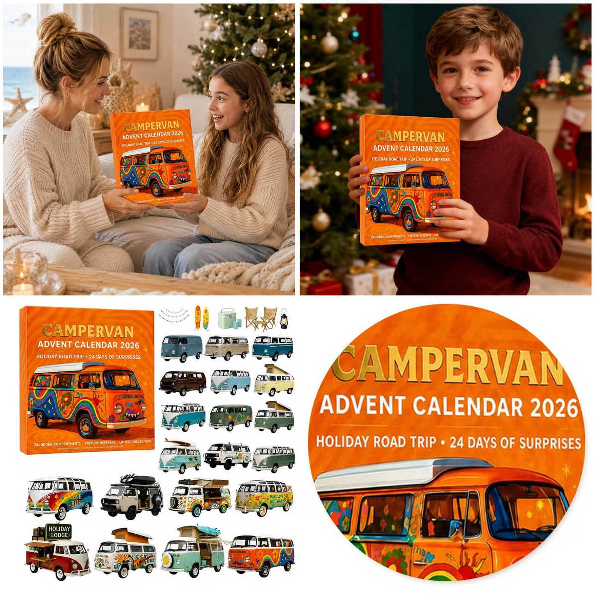 Camping Car Advent Calendar Collection For Christmas Gift For Camper TH10 171263