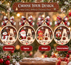 Personalized Initial Christmas 2 Layers Wooden Ornament, 2026 Keepsake Gift LM32 670493