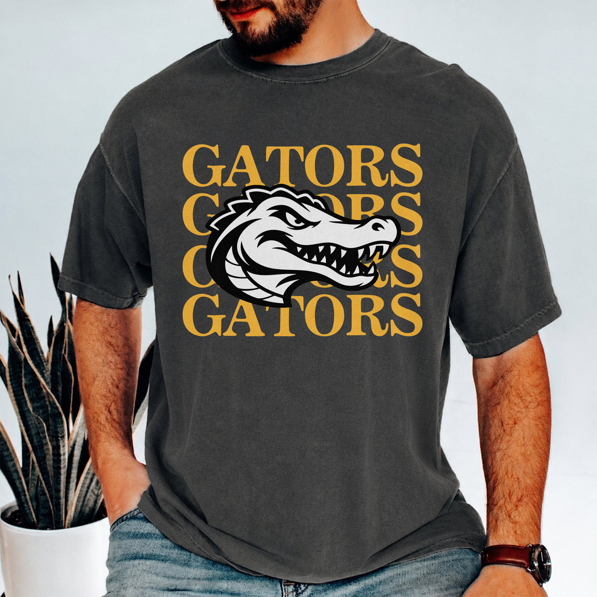 Custom Logo School Mascot Game Day Comfort Shirt - Back To School & Game Day Gift HA75 921766