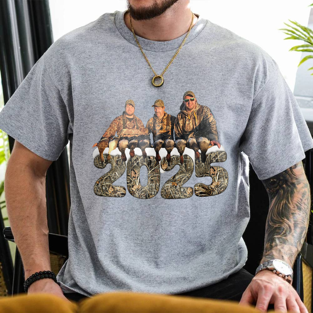 Custom Photo Bright Shirt Christmas Gifts For Duck Hunting HA75 898368