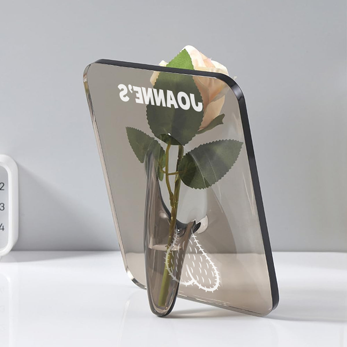 Personalized Gift Funny Acrylic Flower Vase - Gift For Girlfriend, Wife, Lover LM32 897739