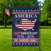 Personalized Family Name America 250th Anniversary Garden Flag LM32 895207