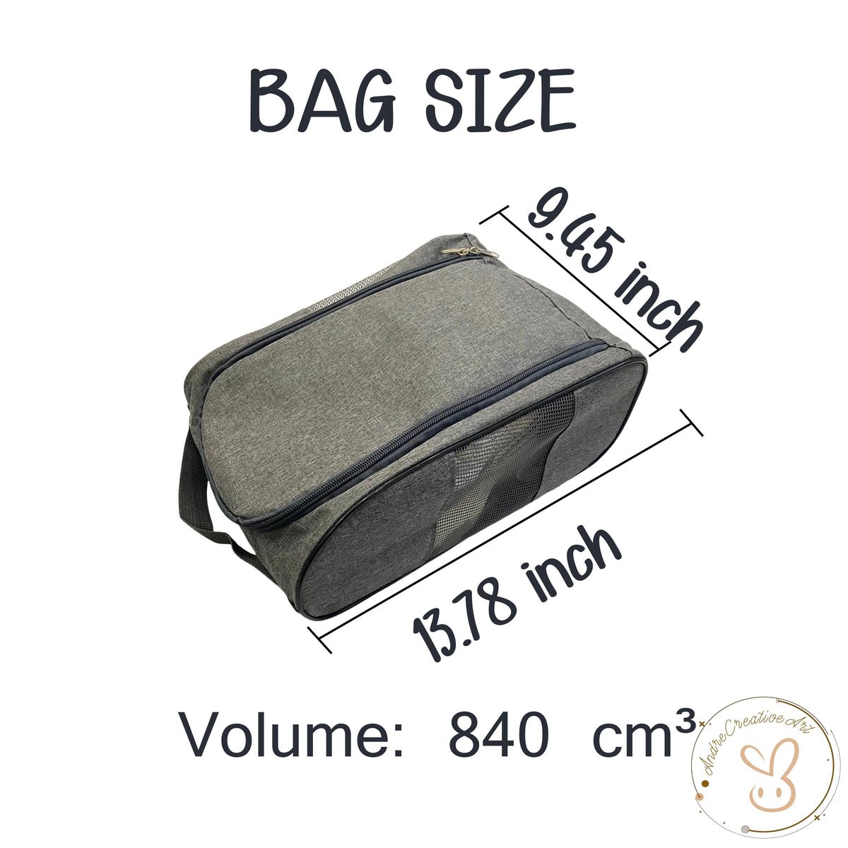 Custom Name Golf Shoe Bag Gifts for Men/Woman, Shoe Bag for Golf Lover LM32 670437