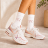 Custom Initial Embroidered Couple Socks, Personalized Wedding Keepsake HO82 903468