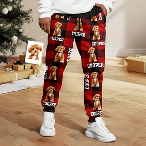Custom Photo Dog Cat Sweatpants Christmas Gift For Dog Cat Lovers HA75 898346