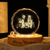 Custom Dog Cat Photo Engraved Crystal Photo With Light HA75 898202