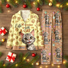 Custom Cat Name Life Is Better With Cats 3D Effect Pajamas LM32 895933