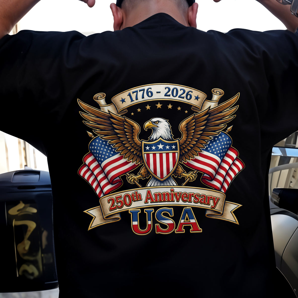 250th Anniversary USA 1776-2026 Back Shirt CH07 911066