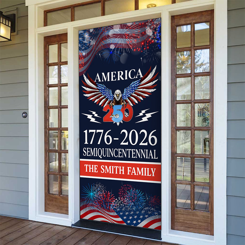 250 Years America Semiquincentennial Door Cover America 250th Anniversary Gift CH07 899680