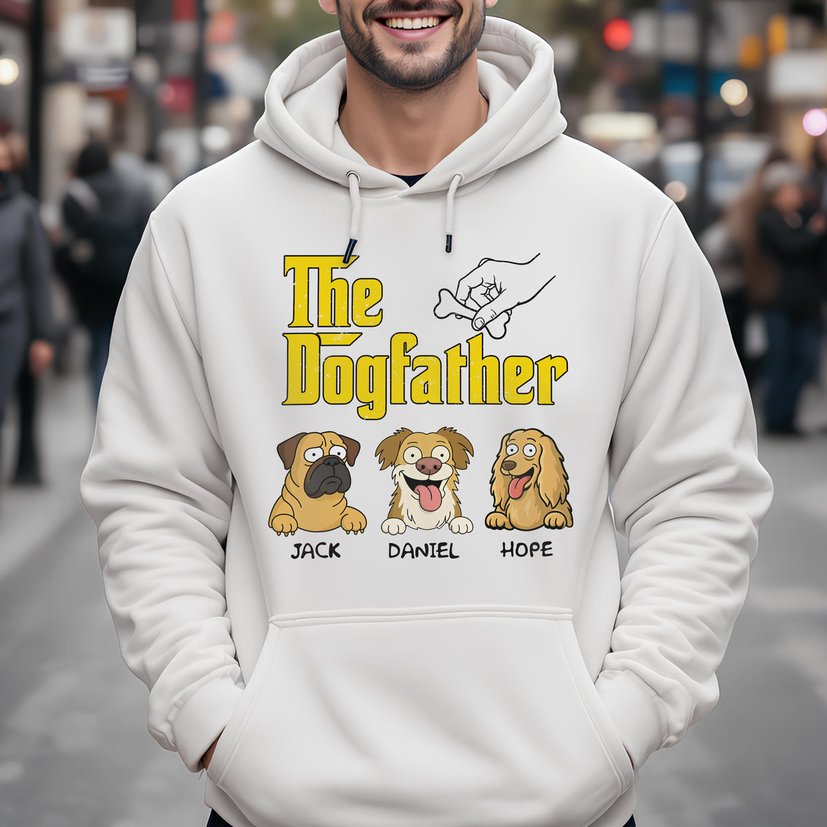 The DogFather Personalized Bright Shirt Gift For Dog Lovers CH07 895646