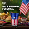 America'S 250Th Birthday 20 Oz Reusable Aluminum Cups 20 Count | Durable, Reusable & Recyclable, Made in USA
