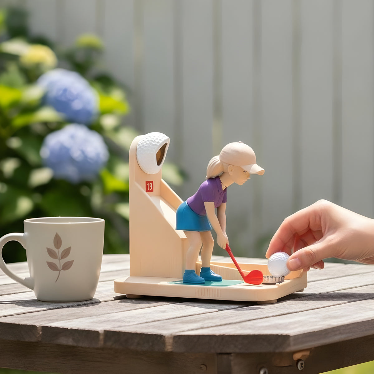 Funny Golf Bottle Opener Fridge Magnet, Mini Golfer Beer Cap Launcher & Collector LM32 669925